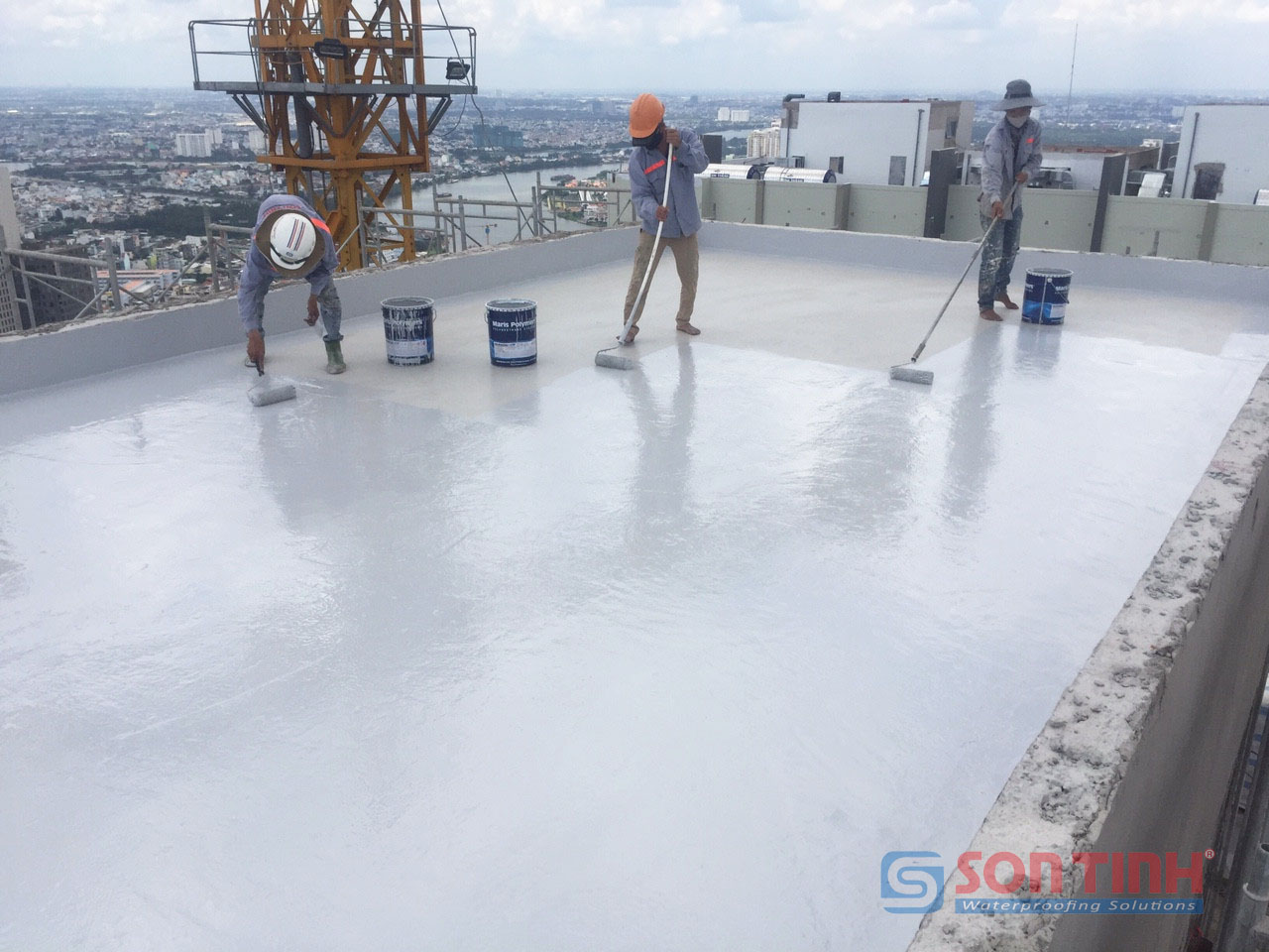 waterproofing of terrace and roof floor